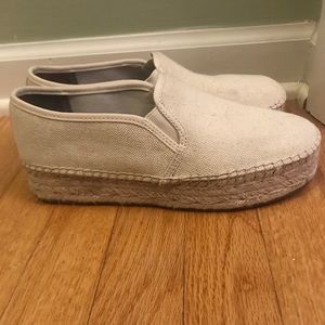 Slip on platform shoes